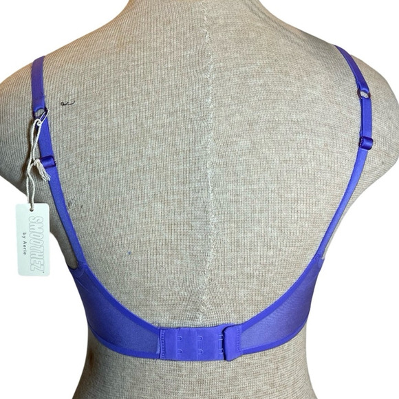 Smoothez by Aerie Bra  Balconette Unlined Underwire Purple 36B - Picture 2 of 2
